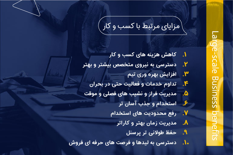 افزایش بهره وری تیمی با دستیار فروش دورکار